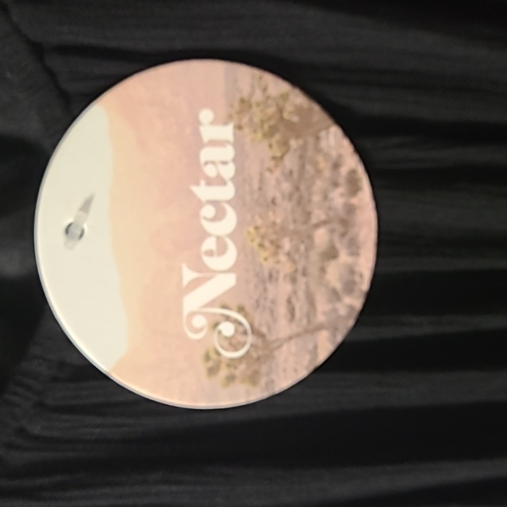 BLACK MAXI BACKLESS DRESS..BY NECTAR CLOTHING SIZE L - Picture 4 of 6